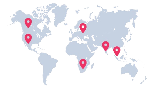 Map of Client Locations